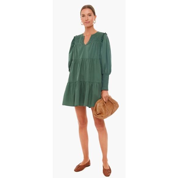 Tuckernuck Pomander Place Ceci Tiered Mini Dress Sz. S - Picture 1 of 9